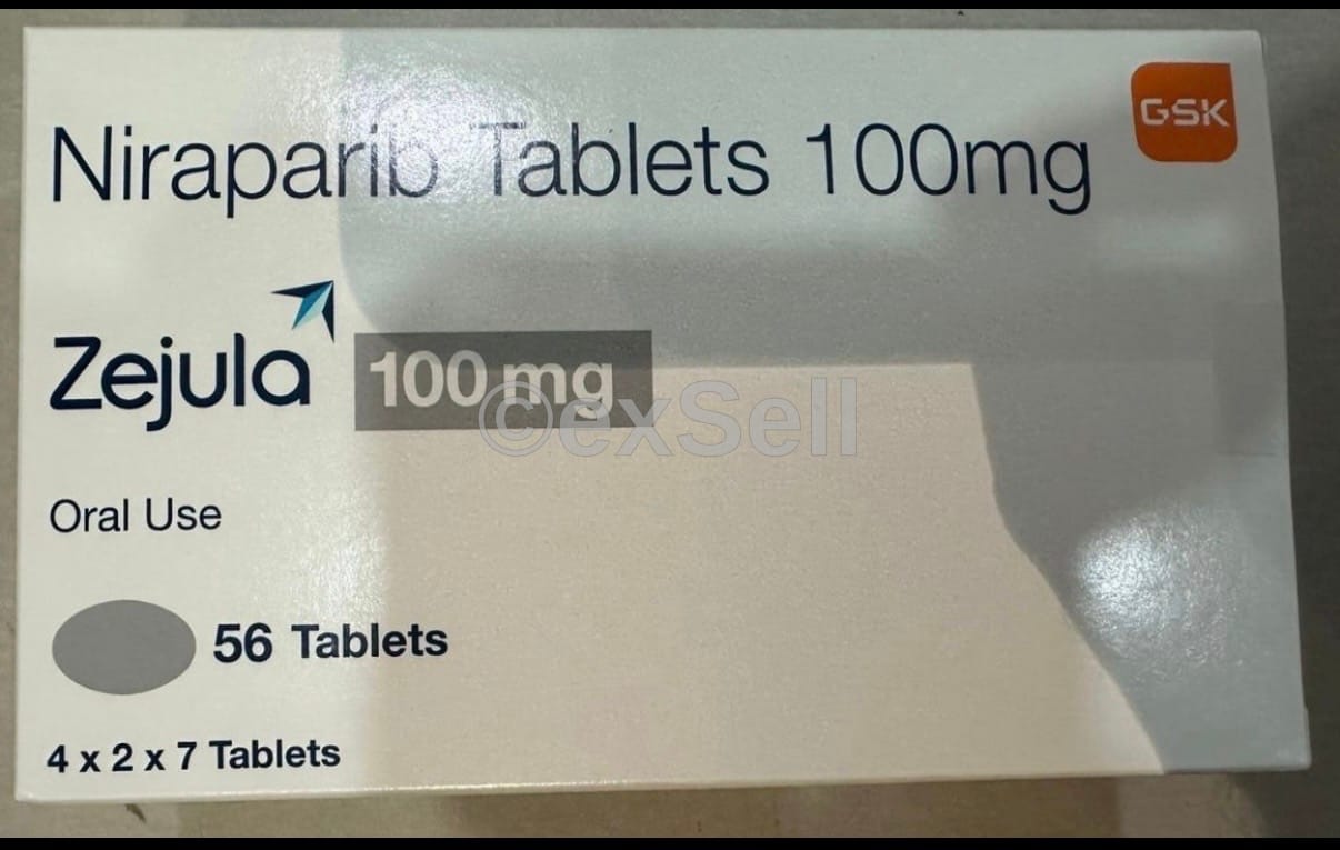 Zejula 100mg 100 mg Tablet – Niraparib tosylate monohydrate 100 mg