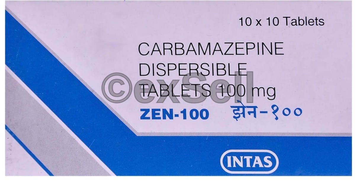 ZEN 100mg Tablet 100mg Tablet – Carbamazepine (100mg)