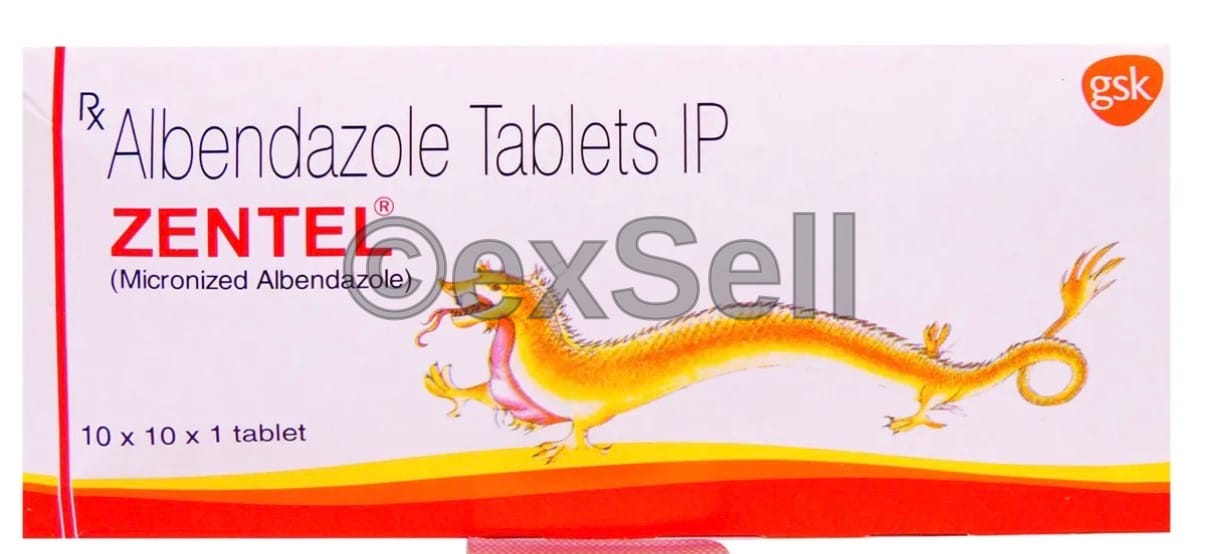 Zentel 400mg Tablet 400mg Tablet – Albendazole (400mg)