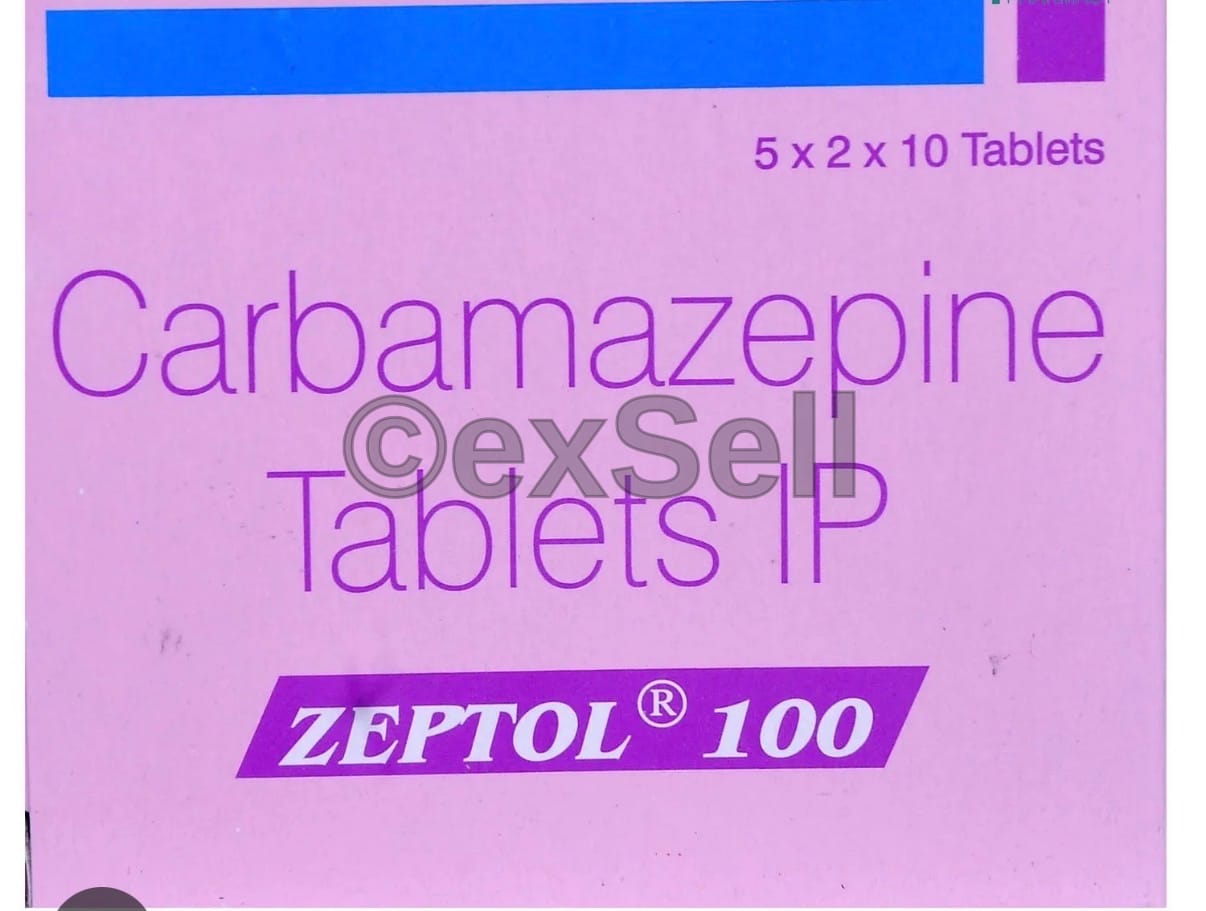 Zeptol 100mg Tablet 100mg Tablet – Carbamazepine (100mg)