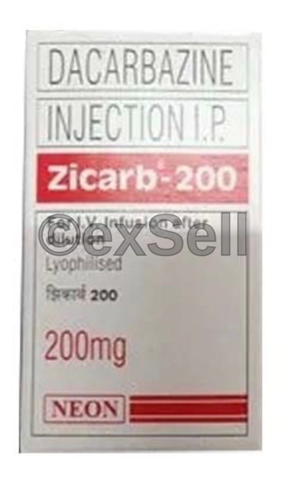 Zicarb 200mg Injection 200mg Vial – Dacarbazine (200mg)
