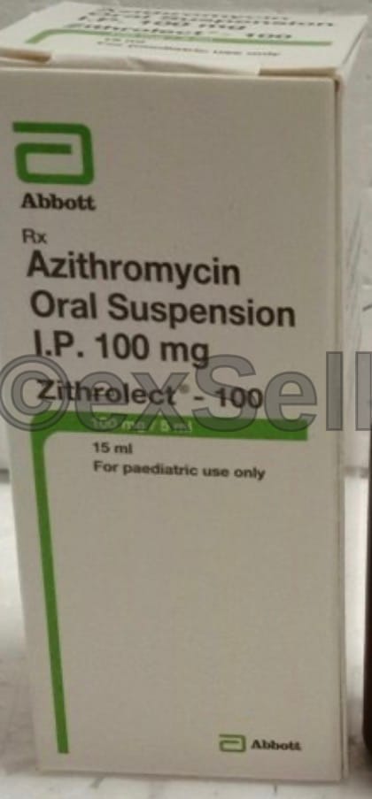 Zithrolect 100mg/5ml Suspension 100mg/5ml Oral suspension – Azithromycin (100mg/5ml)