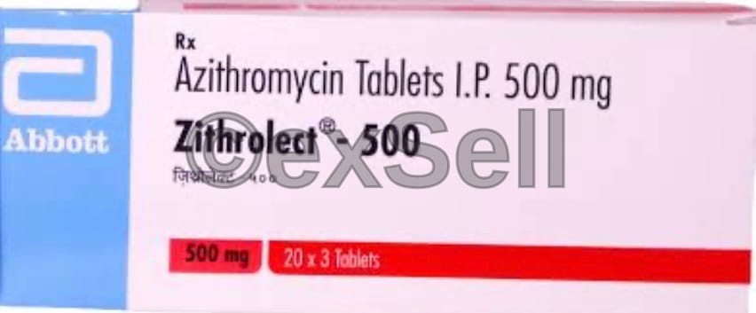 Zithrolect 500 Tablet 500 mg Tablet – Azithromycin (500mg)