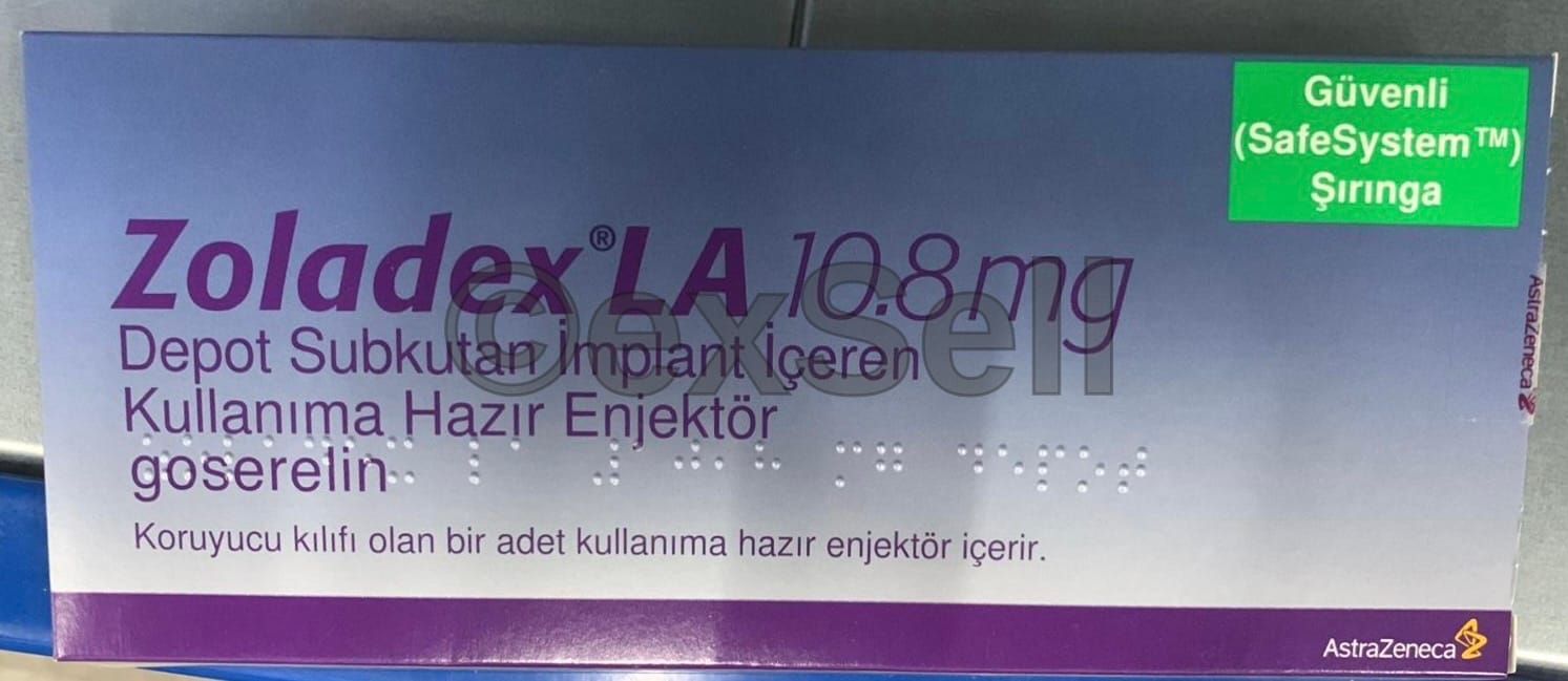 Zoladex LA 10.8mg Injection 10.8 mg Prefilled syringe – Goserelin acetate (10.8mg)