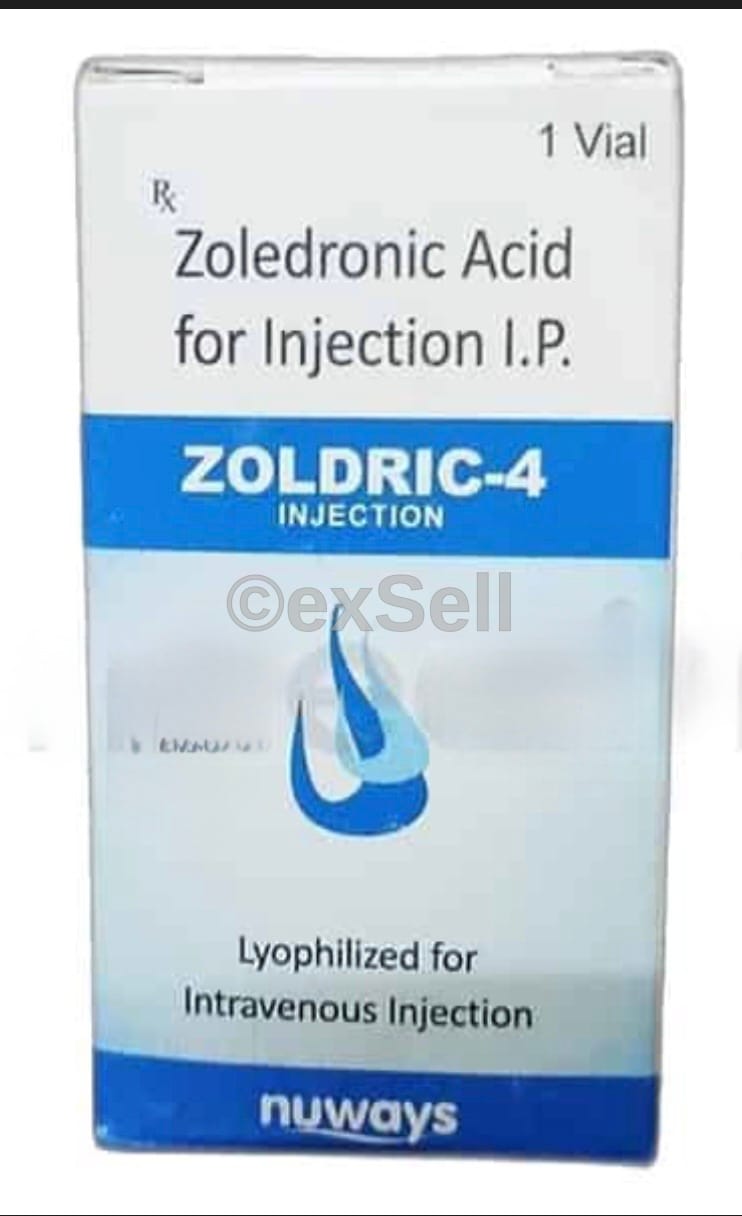 Zoldric 4mg Injection 4 mg Injection – Zoledronic Acid 4 mg