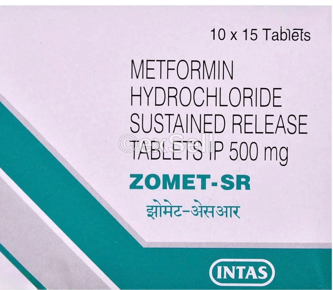 Zomet SR Tablet 500 mg Tablet – Metformin (500mg)