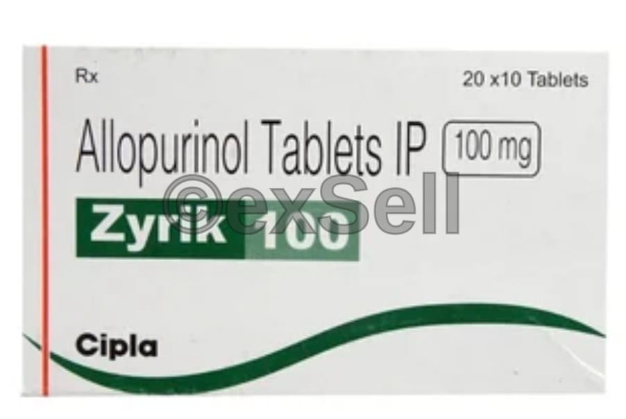 Zyrik 100mg Tablet 100mg Tablet – Allopurinol (100mg)