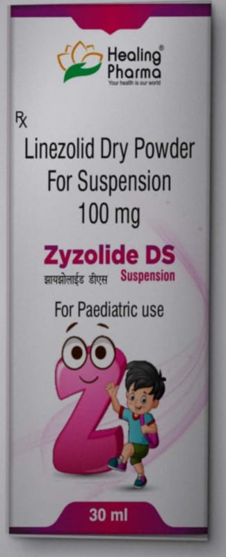 Zyzolide DS Suspension 100 mg/ 5ml Oral Suspension – Linezolid 100 mg